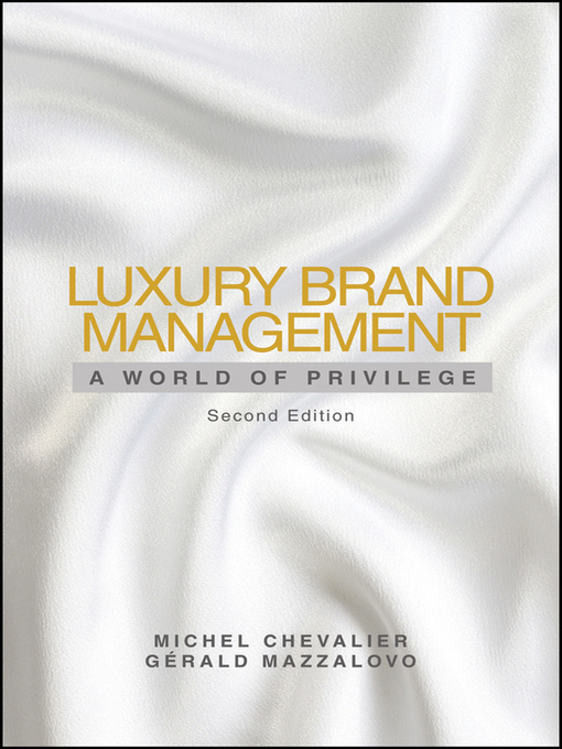 Title details for Luxury Brand Management by Michel Chevalier - Available